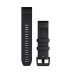 Ремінець до смарт-годинника Garmin QuickFit 22 Watch Bands, Black with Black Stainless Steel Hardware (010-12901-00)
