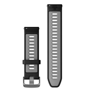 Ремінець до смарт-годинника Garmin Replacement Band, Forerunner 265, Black, 22mm (010-11251-A0)