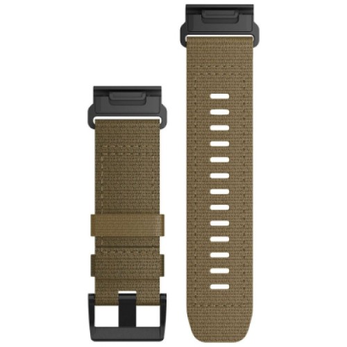 Ремешок для смарт-часов Garmin Tactix 7, 26mm QuickFit, Coyote Tan Nylon (010-13010-11)