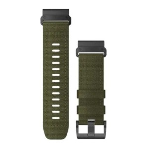 Ремінець до смарт-годинника Garmin Tactix 7, 26mm QuickFit, Ranger Green Nylon (010-13010-10)