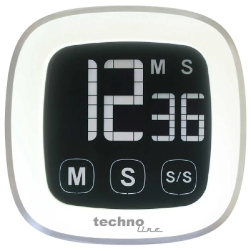 Таймер кухонный Technoline KT400 Magnetic Touchscreen White (KT400)