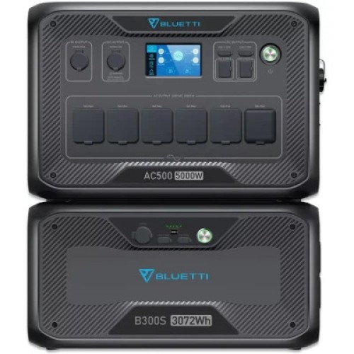 Зарядная станция BLUETTI AC500 5000W + акумуляторний модуль B300S (AC500+B300s)