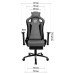 Кресло игровое GT Racer X-5108 Black