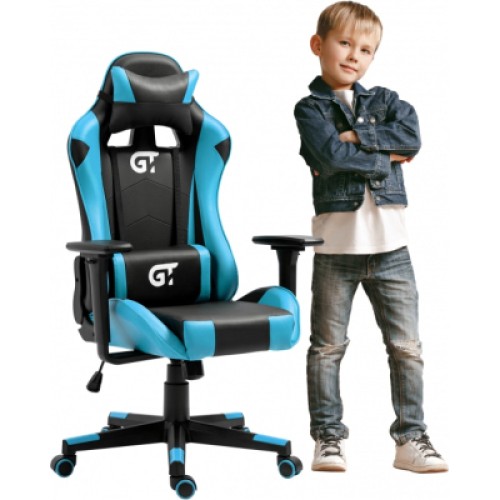 Кресло игровое GT Racer X-5934-B Black/Blue (X-5934-B Kids Black/Blue)