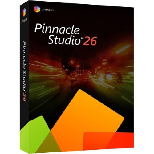 ПО для мультимедиа Corel Pinnacle Studio 26 Standard EN/CZ/DA/ES/FI/FR/IT/NL/PL/SV Windows (ESDPNST26STML)