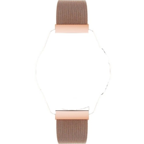 Ремешок для смарт-часов BeCover Milanese Style для Samsung Galaxy (20mm)/Watch 5/ Watch 4.../Gear S2 Classic/Gear Sport Rose Gol (707676)