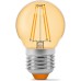 Лампочка Videx LED Filament G45FA 4W E27 2200K бронза (VL-G45FA-04272)