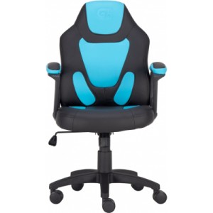 Кресло игровое GT Racer X-1414 Black/Light Blue