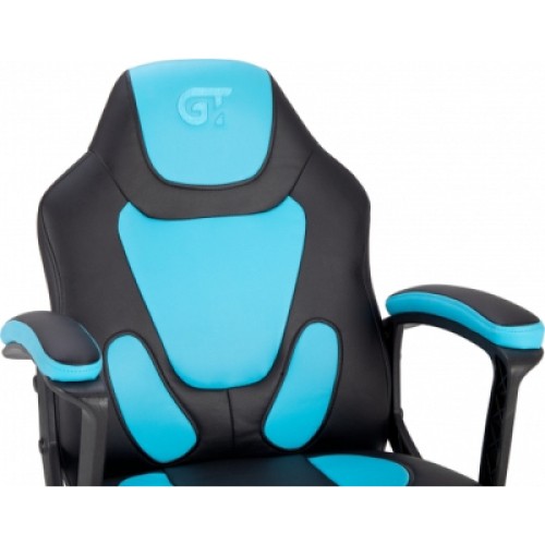 Кресло игровое GT Racer X-1414 Black/Light Blue