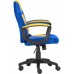 Кресло игровое GT Racer X-1414 Blue/Yellow