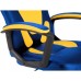 Кресло игровое GT Racer X-1414 Blue/Yellow