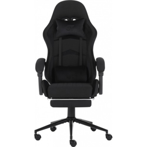 Кресло игровое GT Racer X-2324 Black Suede (X-2324 Fabric Black Suede)