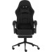 Кресло игровое GT Racer X-2324 Black Suede (X-2324 Fabric Black Suede)