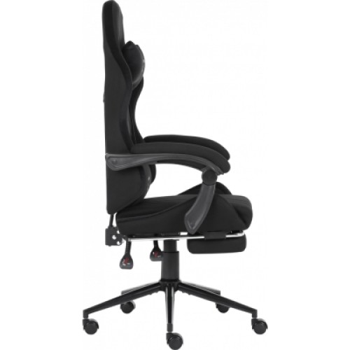 Кресло игровое GT Racer X-2324 Black Suede (X-2324 Fabric Black Suede)