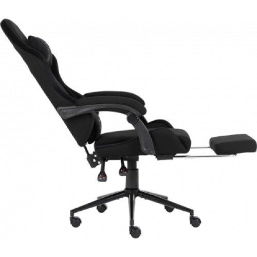 Кресло игровое GT Racer X-2324 Black Suede (X-2324 Fabric Black Suede)