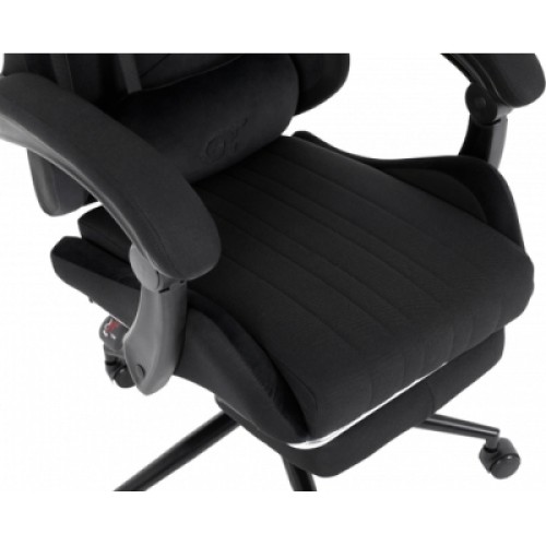 Кресло игровое GT Racer X-2324 Black Suede (X-2324 Fabric Black Suede)