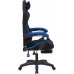 Кресло игровое GT Racer X-2324 Black/Blue (X-2324 Fabric Black/Blue)