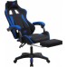 Кресло игровое GT Racer X-2324 Black/Blue (X-2324 Fabric Black/Blue)
