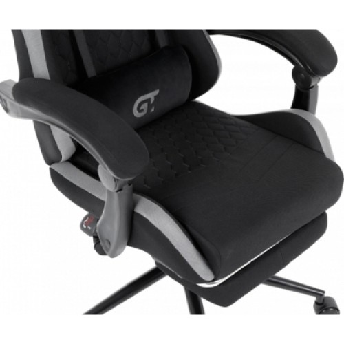 Кресло игровое GT Racer X-2324 Black/Gray (X-2324 Fabric Black/Gray)
