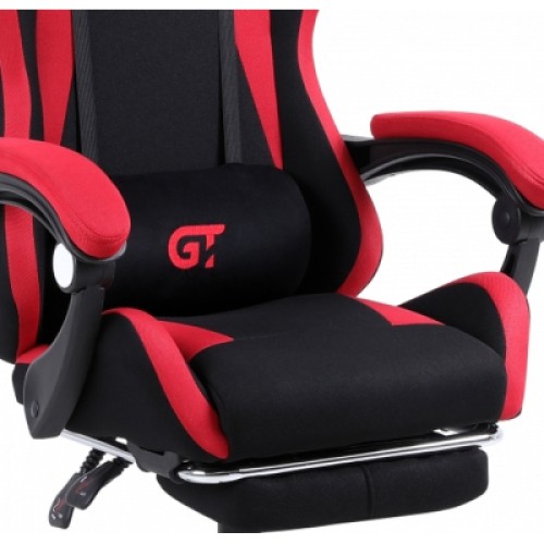 Кресло игровое GT Racer X-2324 Black/Red (X-2324 Fabric Black/Red) Кресло игровое GT Racer X-2324 Black/Red (X-2324 Fabric Black/Red)