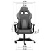 Кресло игровое GT Racer X-2316 Dark Gray