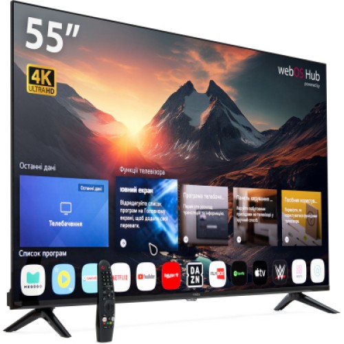 Телевизор Vinga S55UHD25QWEB
