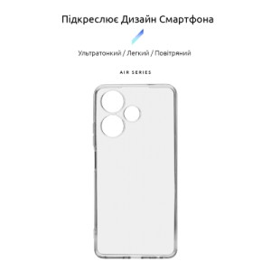 Чехол для мобильного телефона Armorstandart Air Series Infinix Hot 30 (X6831) Camera cover Transparent (ARM69004)
