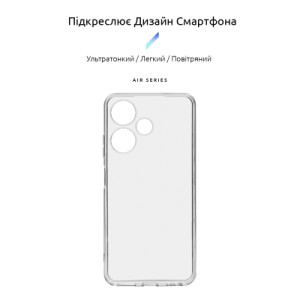 Чехол для мобильного телефона Armorstandart Air Series Infinix Hot 30i (X669) / Hot 30i NFC (X669D) Camera cover Transparent (ARM69002)