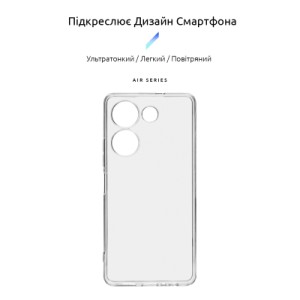 Чехол для мобильного телефона Armorstandart Air Series Tecno Camon 20 4G Camera cover Transparent (ARM69120)