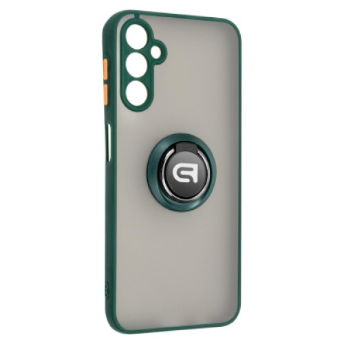 Чехол для мобильного телефона Armorstandart Frosted Matte Ring Samsung A14 4G / A14 5G Dark Green (ARM68351)