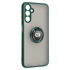 Чехол для мобильного телефона Armorstandart Frosted Matte Ring Samsung M14 5G (M146) Dark Green (ARM68363)