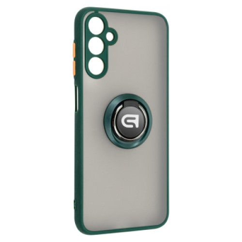 Чехол для мобильного телефона Armorstandart Frosted Matte Ring Samsung M14 5G (M146) Dark Green (ARM68363)