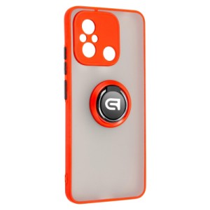 Чехол для мобильного телефона Armorstandart Frosted Matte Ring Xiaomi Redmi 12C Red (ARM68373)