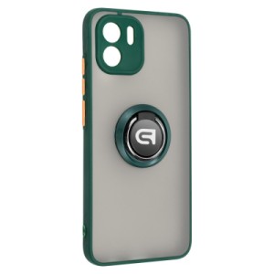 Чехол для мобильного телефона Armorstandart Frosted Matte Ring Xiaomi Redmi A2 Dark Green (ARM68375)