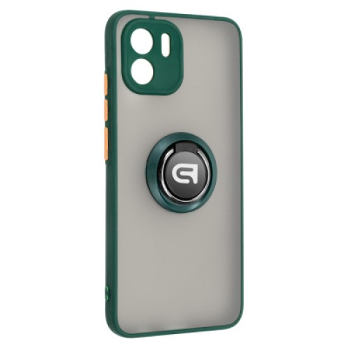 Чехол для мобильного телефона Armorstandart Frosted Matte Ring Xiaomi Redmi A2 Dark Green (ARM68375)