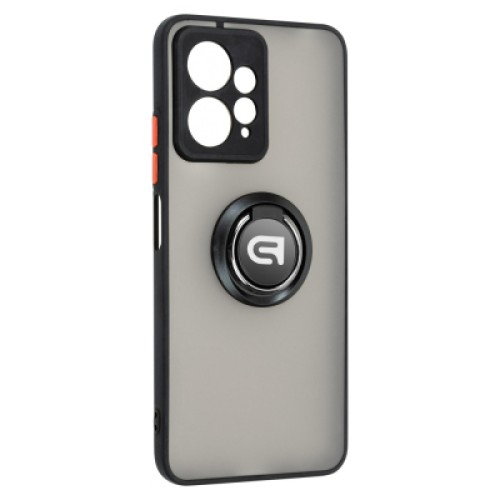 Чехол для мобильного телефона Armorstandart Frosted Matte Ring Xiaomi Redmi Note 12 4G Black (ARM68378)