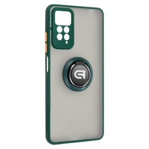 Чехол для мобильного телефона Armorstandart Frosted Matte Ring Xiaomi Redmi Note 12 Pro 4G Dark Green (ARM68383)