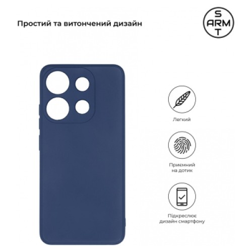 Чехол для мобильного телефона Armorstandart Matte Slim Fit TECNO Spark Go 2023 (BF7) Camera cover Blue (ARM69069)