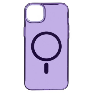 Чохол до мобільного телефона Armorstandart Y23 MagSafe Apple iPhone 14 Plus Transparent Purple (ARM68335)