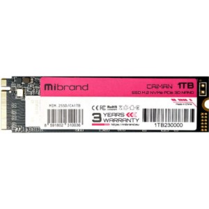 Накопитель SSD M.2 2280 1TB Mibrand (MIM.2SSD/CA1TB)