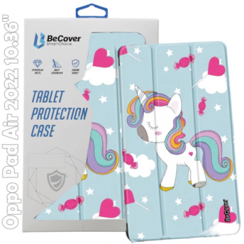 Чехол для планшета BeCover Smart Case Oppo Pad Air 2022 10.36" Unicorn (709528)