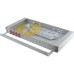 Патч-панель оптична 1U, FC, сплайс касети S400-A Crosver (FOB 19/1-400A/24-1-24-FC)