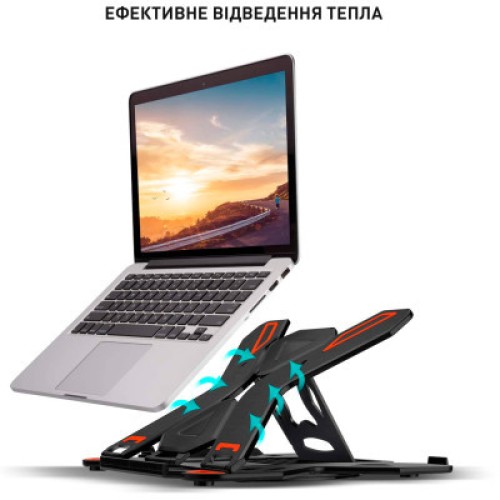 Подставка для ноутбука DYXON FIX 1 Black (DXNLSF1B)