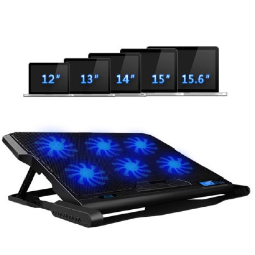Подставка для ноутбука DYXON FIX COOLING 4 Black (DXNLSFC4B)