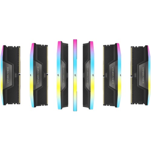 Модуль памяти для компьютера DDR5 32GB (2x16GB) 7200 MHz Vengeance RGB Corsair (CMH32GX5M2X7200C34)