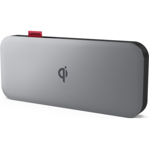 Батарея универсальная Lenovo 10000 mAh Go Wireless Mobile PB, USB-C 27W(max), Qi - 15W(max) (40ALLG1WWW)