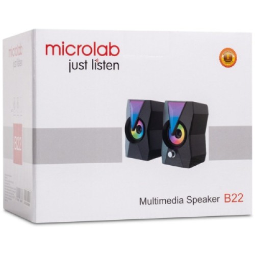 Акустическая система Microlab B-22 USB Black (B-22)