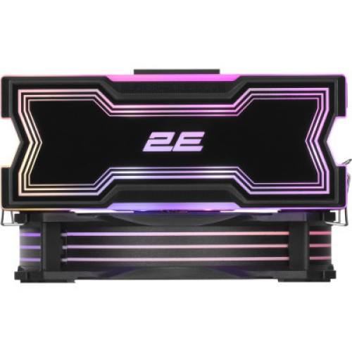 Кулер для процессора 2E Gaming Air Cool AC120D4TC-ARGB, LGA1700, 1366, 1200, 115X, AM5, AM4, AM3, AM3+, AM2, AM2+, FM2, (2E-AC120D4TC-ARGB)