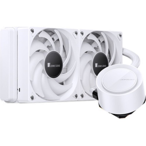 Система жидкостного охлаждения JONSBO TG-240 White