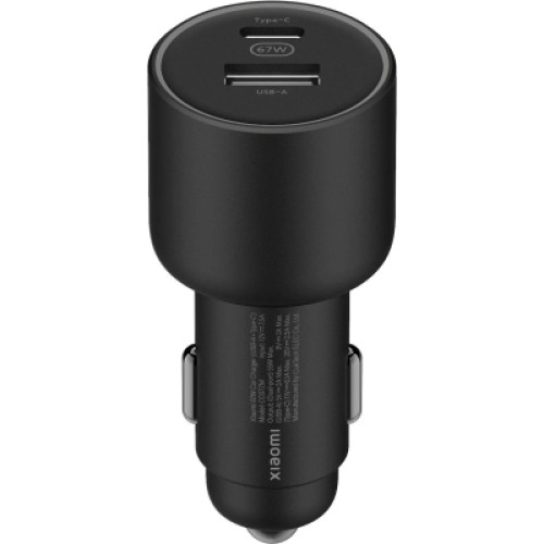 Зарядное устройство Xiaomi 67W Car Charger USB/Type-C (BHR6814GL) (973434)